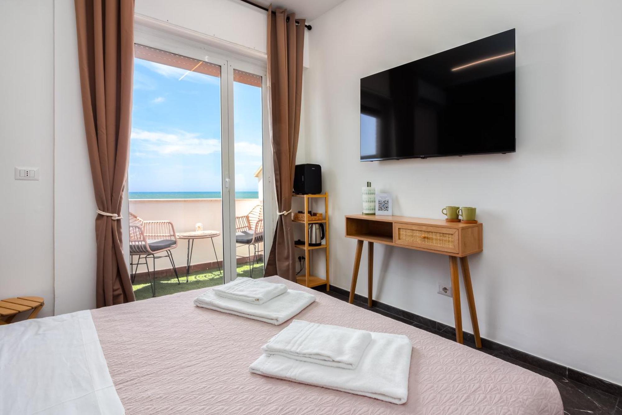 Coho Apartment Vista Mare Fiumicino Eksteriør bilde